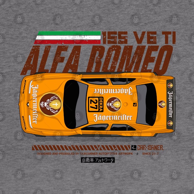 DTM - 155 V6 TI - CarCorner by CarCorner - Automotive Artwork